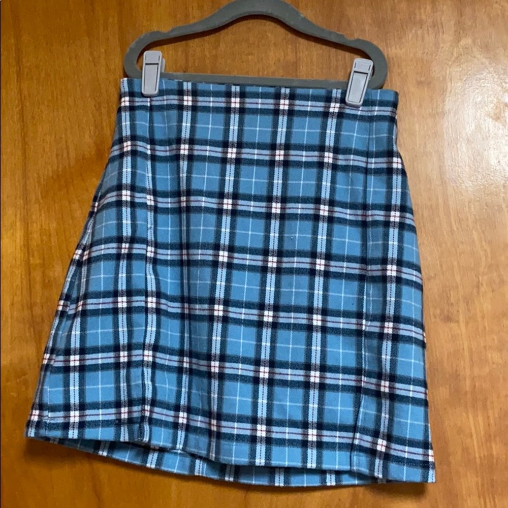 plaid skirt brandy melville